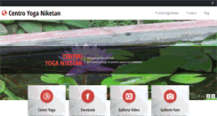 Desktop Screenshot of centroyoganiketan.com